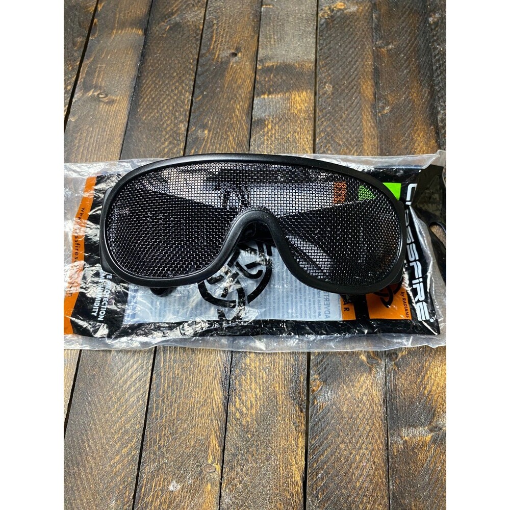 Crossfire 19218 Protective Z87 Mesh Safety Glasses  For Extreme Humidity